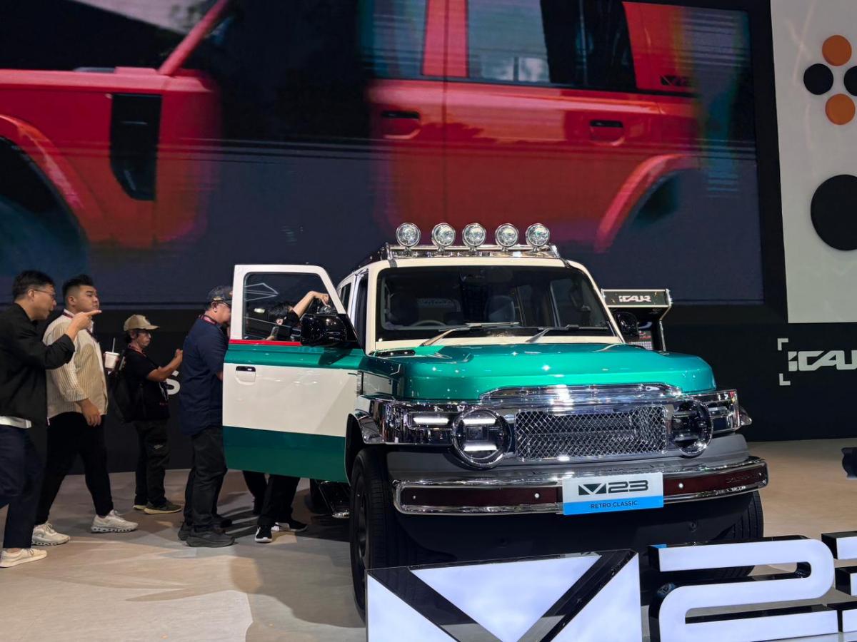 Debut di IIMS 2026, iCar Gaspol Buka Pesanan SUV Listrik V23 Debut di IIMS 2026, iCar Gaspol Buka Pesanan SUV Listrik V23