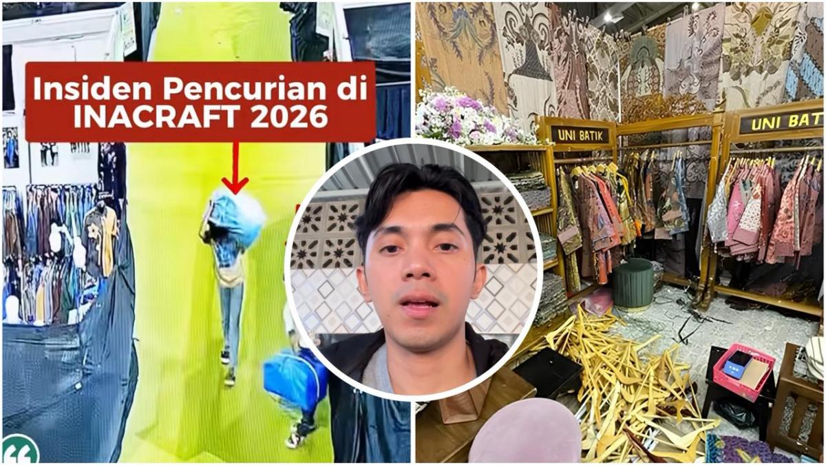 Kronologi Lengkap Pencurian Koleksi Batik di INACRAFT 2026, Ady Sky Rugi Rp1,3 Miliar! Kronologi Lengkap Pencurian Koleksi Batik di INACRAFT 2026, Ady Sky Rugi Rp1,3 Miliar!