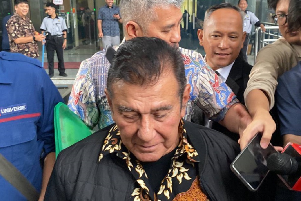 Ketum Pemuda Pancasila Japto Rampung Diperiksa KPK: Saya Datang Penuhi Tanggung Jawab Ketum Pemuda Pancasila Japto Rampung Diperiksa KPK: Saya Datang Penuhi Tanggung Jawab