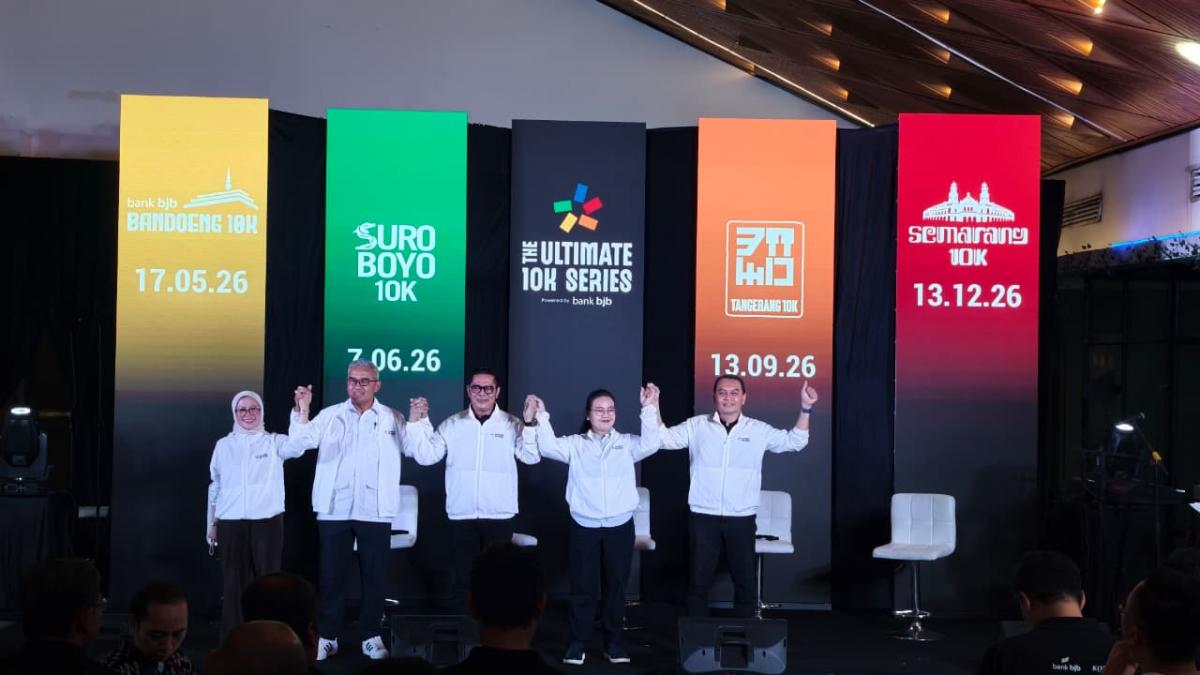 Hidupkan Sport Tourism Nasional, The Ultimate10K Series Powered by bank bjb Resmi Diluncurkan