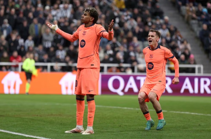 Lamine Yamal Selamatkan Barcelona di Menit 95, Cetak Rekor Baru Liga Champions Lamine Yamal Selamatkan Barcelona di Menit 95, Cetak Rekor Baru Liga Champions