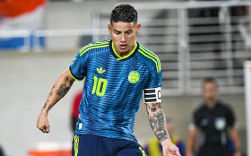 Kondisi James Rodriguez usai Dilarikan ke RS setelah Kolombia Tumbang dari Prancis