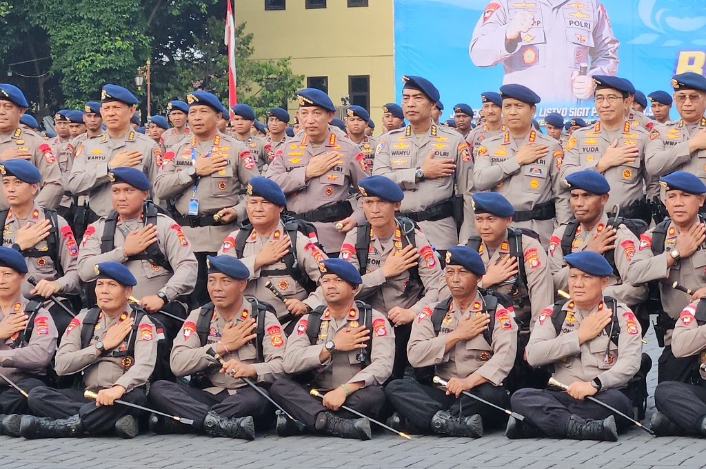 Kapolri Buka Rakernis Brimob, Ungkap Kebanggaan ke 7.000 Personel Kapolri Buka Rakernis Brimob, Ungkap Kebanggaan ke 7.000 Personel