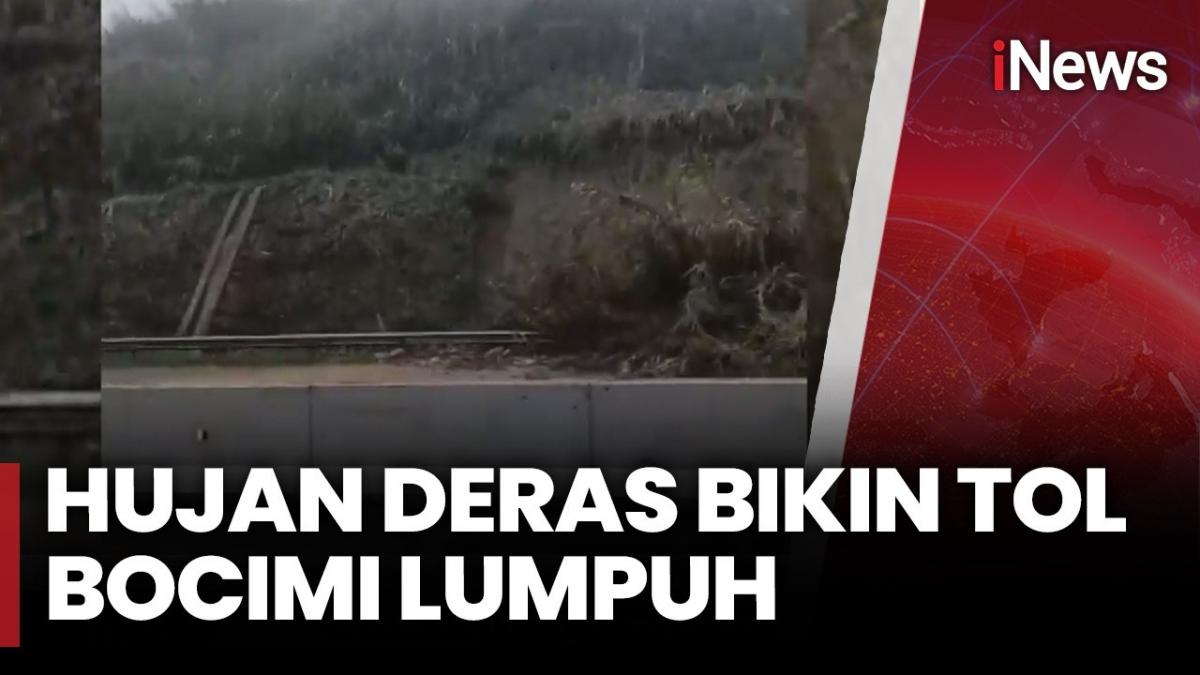 Tol Bocimi Arah Jakarta Kembali Normal usai Sempat Tertutup Longsor Tol Bocimi Arah Jakarta Kembali Normal usai Sempat Tertutup Longsor