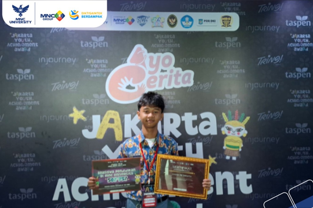 MNC University Beri Beasiswa ke Ketua OSIS Terbaik dalam Jakarta Youth Achievement Awards 2026 MNC University Beri Beasiswa ke Ketua OSIS Terbaik dalam Jakarta Youth Achievement Awards 2026
