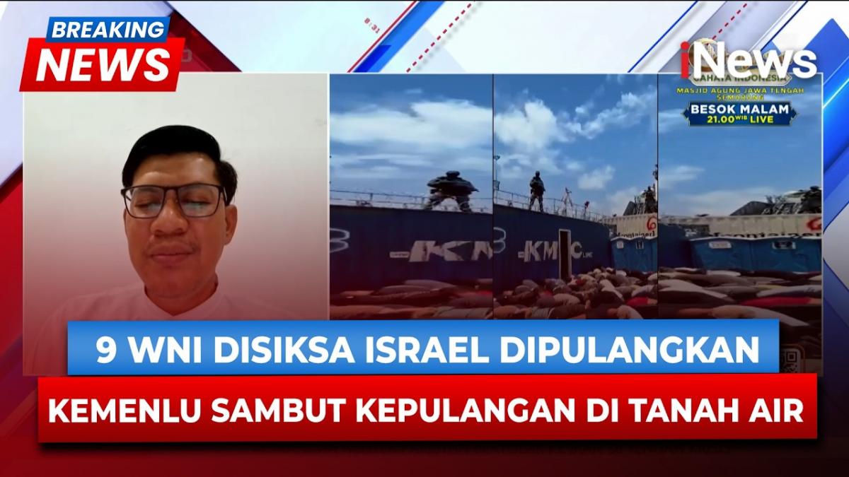 Sempat Ditangkap Israel, 9 WNI Misi Kemanusiaan Tiba di Jakarta Sore Ini Sempat Ditangkap Israel, 9 WNI Misi Kemanusiaan Tiba di Jakarta Sore Ini