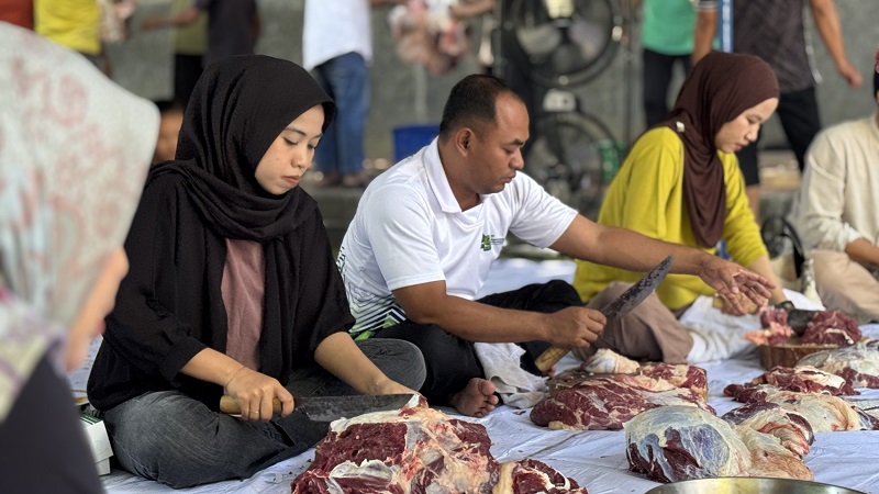 Hari Raya Iduladha 1447 H, Lorin Group Solo Sembelih 6 Sapi dan 4 Kambing