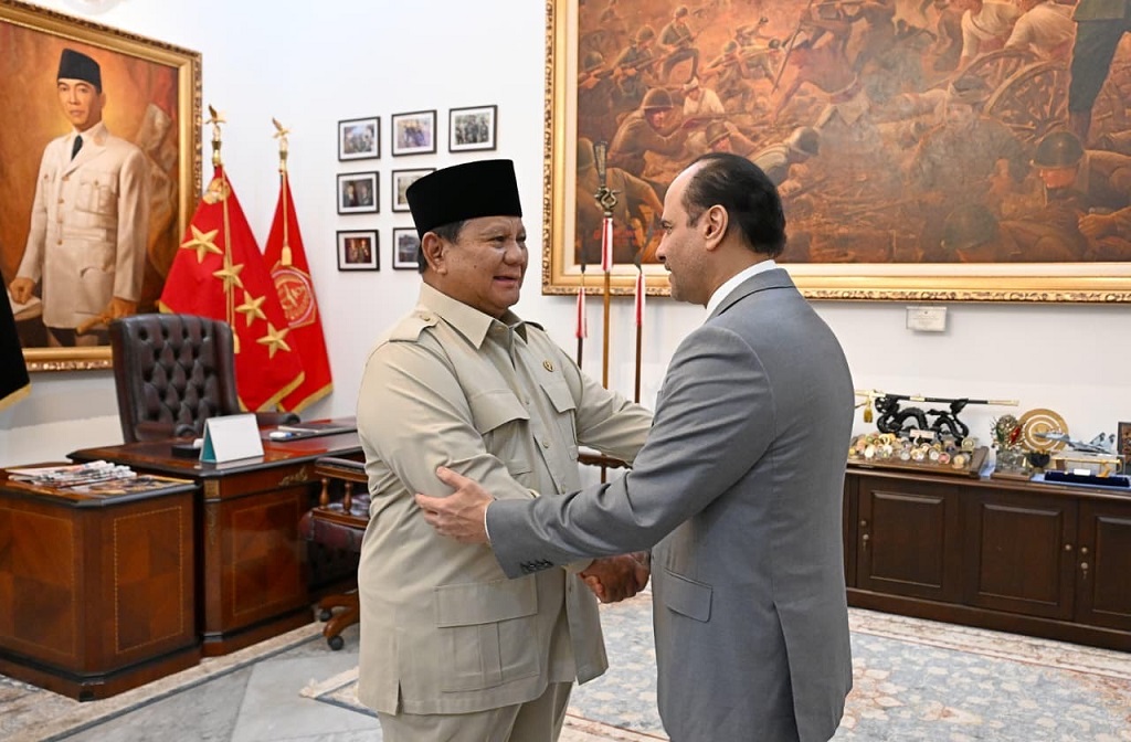 Prabowo Bertemu Wakil PM Qatar di Istana, Bahas Kelanjutan Kerja Sama Strategis Prabowo Bertemu Wakil PM Qatar di Istana, Bahas Kelanjutan Kerja Sama Strategis