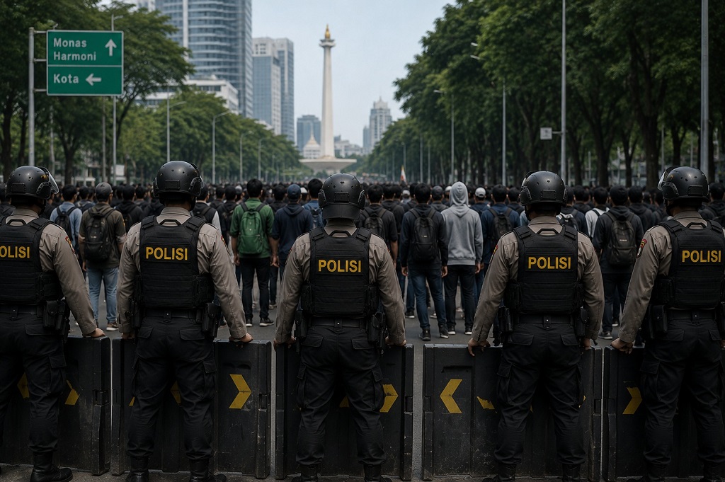 5 Aksi Demo Digelar di Jakarta Hari Ini, Polisi Siagakan Ribuan Personel 5 Aksi Demo Digelar di Jakarta Hari Ini, Polisi Siagakan Ribuan Personel