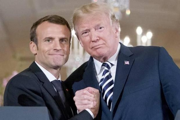 Donald Trump Salah Sebut Emmanuel Macron Sebagai Perdana Menteri Prancis