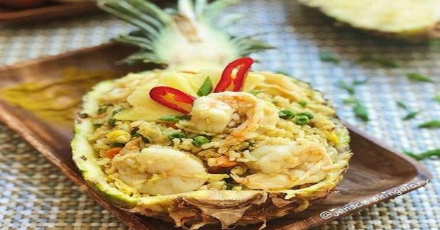 Rahasia Membuat Nasi Goreng Nanas Ala Thailand Yang Lezat