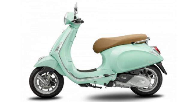 Terinspirasi Minuman Piaggio Rilis Vespa Primavera Warna Hijau Mint