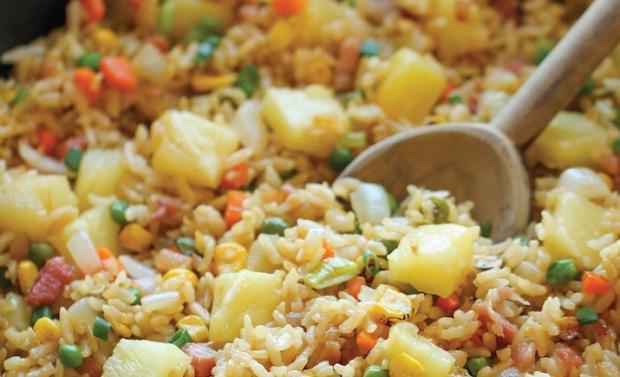 Resep Bikin Nasi Goreng Nanas Rasanya Asam Gurih