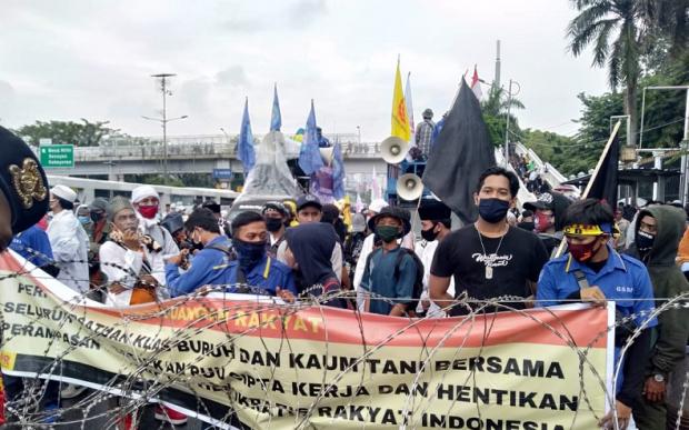 Polisi Tak Izinkan Bem Si Gelar Demo Uu Cipta Kerja Di Istana Negara Besok