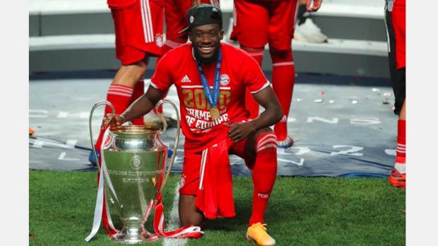 Alphonso Davies Dulu Mengungsi Karena Perang Kini Juara Liga Champions