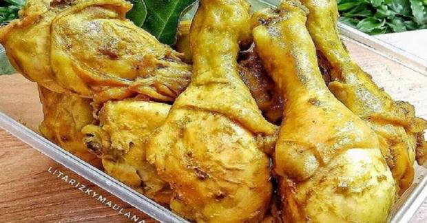 Cara Membuat Ayam Ungkep Goreng Bumbu Kuning Rasa Gurih Bisa Untuk Stok Lauk