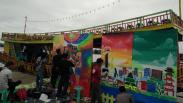 Keren, Lomba Mural FPL Pontianak Digelar di Tepi Sungai Kapuas