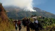 Puluhan Hektare Lahan Hutan Gunung Sumbing Hangus Terbakar