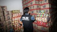 Polrestabes Surabaya Gerebek Pabrik Makanan Ringan Tanpa Izin Edar