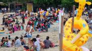 Libur Hari Raya Galungan, Wisatawan Padati Pantai Sanur Bali di Tengah Pandemi