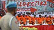 Polda Aceh Musnahkan 138.345 Butir Ekstasi dengan Cara Diblender