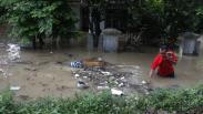 Sungai Bengawan Solo Meluap, Permukiman Warga Kampung Sewu Terendam Banjir
