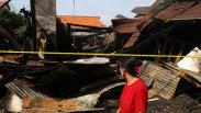 Begini Kondisi Bengkel Mebel yang Ludes Terbakar di Surabaya