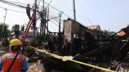 Begini Kondisi Bengkel Mebel yang Ludes Terbakar di Surabaya