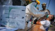 Dicegat Polisi, Pengendara Luar Bandung Rapid Test Antigen di Tol Cileunyi