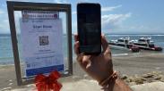 Wisatawan Wajib Gunakan Aplikasi PeduliLindungi di Pantai Sanur