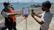 Wisatawan Wajib Gunakan Aplikasi PeduliLindungi di Pantai Sanur
