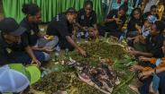 Tim Sepak Bola Putri Papua Raih Emas, Warga Merauke Gelar Pesta Adat Bakar Batu