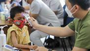 Antusiasme Anak-Anak TK Disuntik Vaksin Covid-19