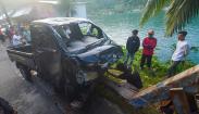 Kecelakaan Mobil Masuk ke Laut di Padang, 3 Penumpang Hilang