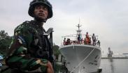 KRI Teuku Umar Amankan Kapal Ikan Asing Berbendara Taiwan di Perairan Aceh Utara