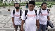Protes Tambang Pasir, Korban Erupsi Gunung Semeru Jalan Kaki Lumajang-Istana Negara