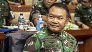 Momen Menhan, Panglima TNI, KSAD dan KSAL Duduk Berdampingan di Komisi I DPR