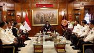 Momen Langka, Jokowi Mampir ke Ruang Kerja Prabowo Ngopi Bareng Jenderal Sesepuh TNI