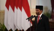 Momen Jokowi Serahkan Plakat Gelar Pahlawan Nasional kepada Keluarga Soeharto