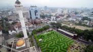 Begini Wajah Baru Taman Alun-Alun Bandung Setelah Direvitalisasi