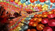 Warga Tionghoa Pekanbaru Rayakan Festival Kue Bulan
