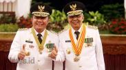 Presiden Jokowi Lantik Gubernur Sumatera Selatan dan Kalimantan Timur
