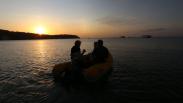 Kapal Layar Peserta Wonderful Sail Indonesia Berlabuh di Pulau Bawean Kapal Layar Peserta Wonderful Sail Indonesia Berlabuh di Pulau Bawean