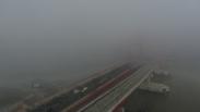 Kabut Asap di Palembang Semakin Parah, Jembatan Ampera Tak Terlihat