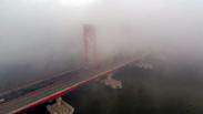 Kabut Asap di Palembang Semakin Parah, Jembatan Ampera Tak Terlihat
