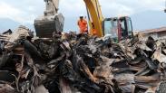 Suasana Hari Terakhir Pencarian Korban Gempa dan Tsunami Sulteng