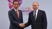 Presiden Jokowi Bertemu Presiden Vladimir Putin di Singapura