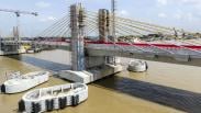 Jembatan Musi IV Rampung, Begini Penampakan dari Udara