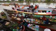 Asyiknya Berbelanja di Pasar Terapung Lok Baintan Kalimantan Selatan