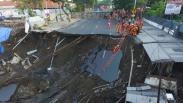 Penampakan dari Udara, Jalan Ambles di Jalan Raya Gubeng Surabaya